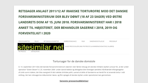 iraktortursager.dk alternative sites