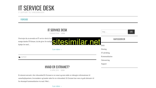 it-service-desk.dk alternative sites