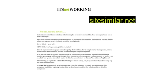 itsnetworking.dk alternative sites