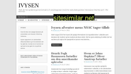 ivysen.dk alternative sites