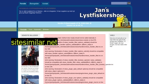 janslystfiskershop.dk alternative sites