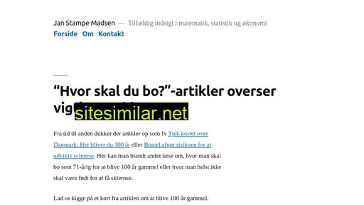 janstampemadsen.dk alternative sites