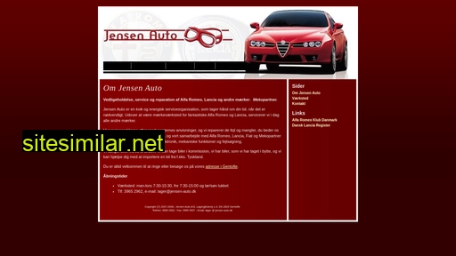 jensen-auto.dk alternative sites