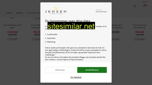 jensen-company.dk alternative sites