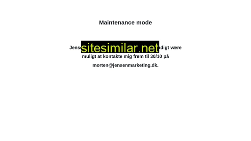 jensenmarketing.dk alternative sites