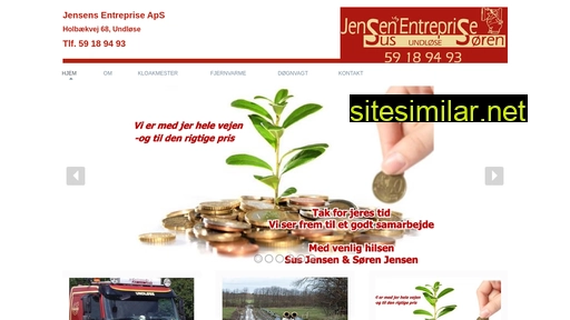 jensensentreprise.dk alternative sites