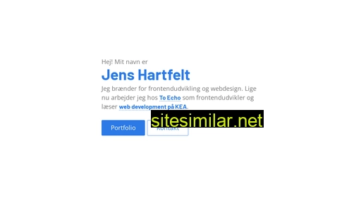 jenshartfelt.dk alternative sites