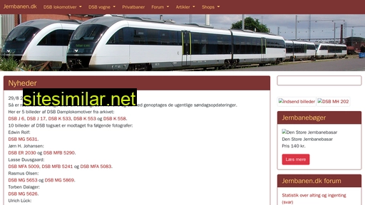 jernbanen.dk alternative sites