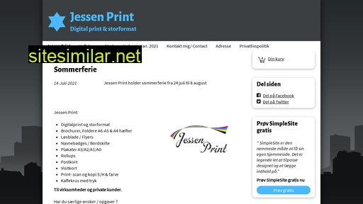 jessen-print.dk alternative sites