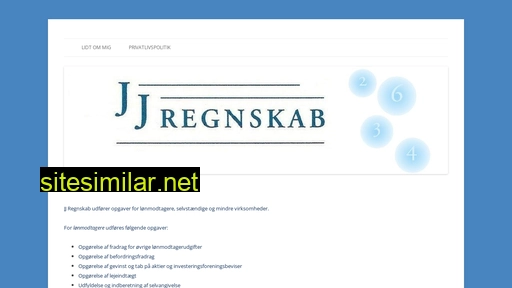 jjregnskab.dk alternative sites