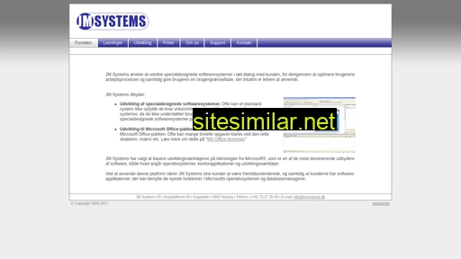 jmsystems.dk alternative sites