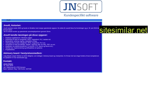 jnsoft.dk alternative sites