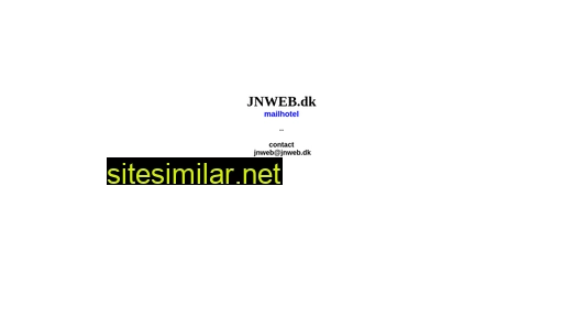 jnweb.dk alternative sites
