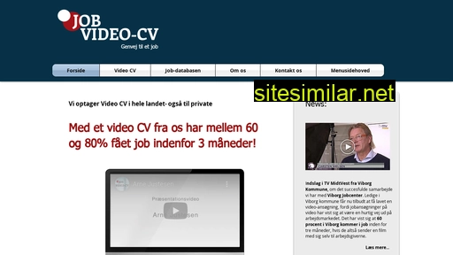 jobvideocv.dk alternative sites