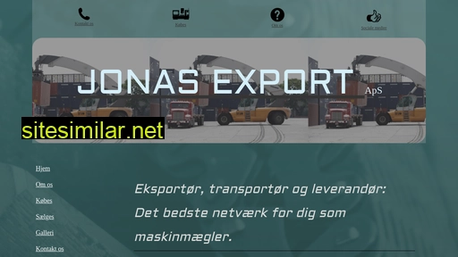 jonasexport.dk alternative sites