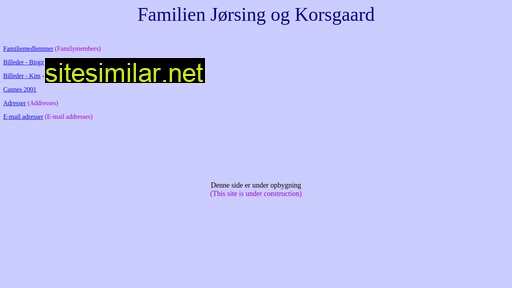 jorsing.dk alternative sites