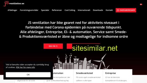 js-ventilation.dk alternative sites
