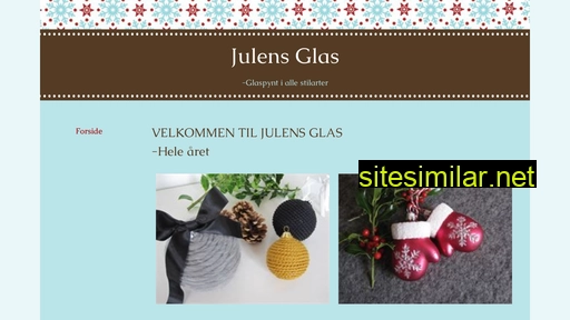 julensglas.dk alternative sites