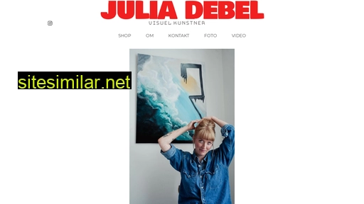 juliadebel.dk alternative sites
