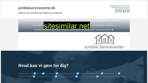 juridiskservicecenter.dk alternative sites