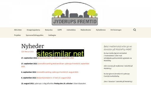 jyderupsfremtid.dk alternative sites
