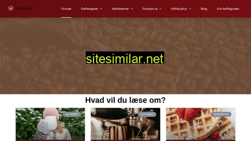 kaffeguiden.dk alternative sites