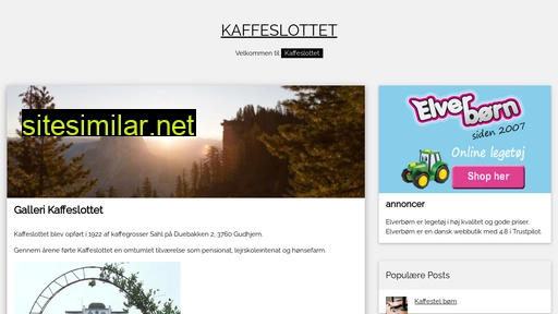 kaffeslottet.dk alternative sites