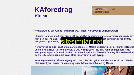 kaforedrag.dk alternative sites