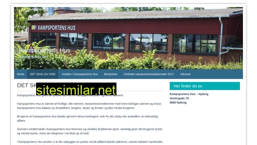 kampsportenshus.dk alternative sites