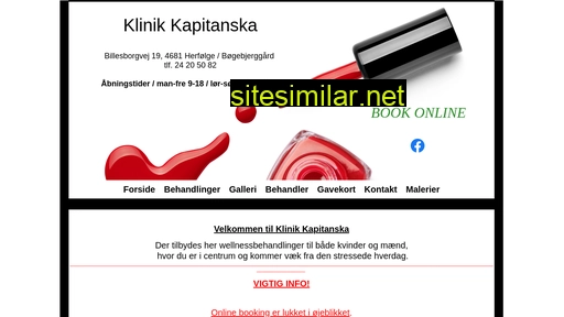 kapitanska.dk alternative sites