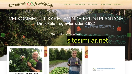 karensminde-frugt.dk alternative sites