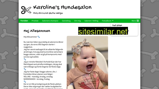 karolineshundesalon.dk alternative sites