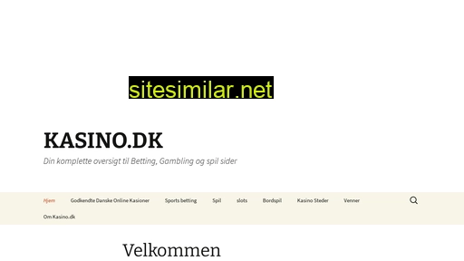 kasino.dk alternative sites