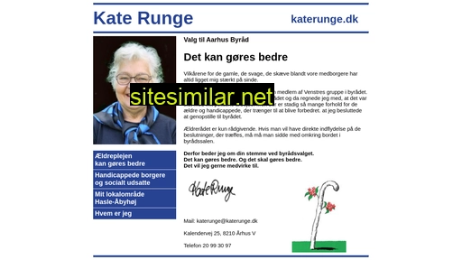 katerunge.dk alternative sites
