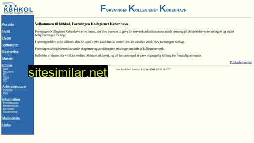 kbhkol.dk alternative sites