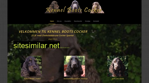 kennel-boots-cocker.dk alternative sites