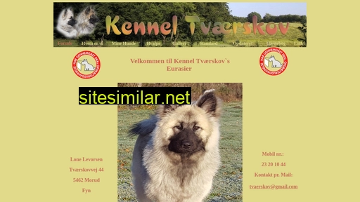 Kennel-tvaerskov similar sites