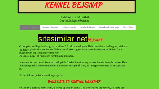 kennelbejsnap.dk alternative sites
