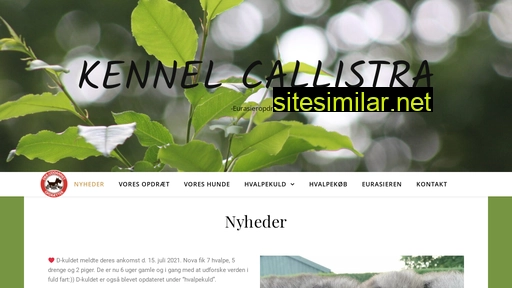 kennelcallistra.dk alternative sites