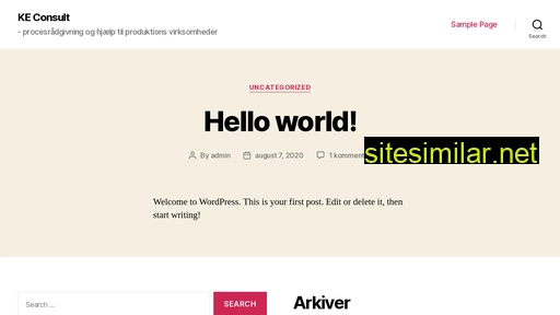 ke-consult.dk alternative sites