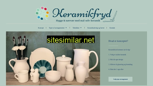 keramikfryd.dk alternative sites