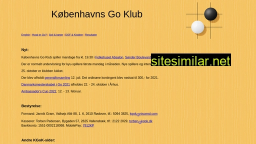 kgok.dk alternative sites
