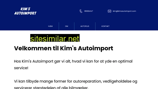 kimsautoimport.dk alternative sites