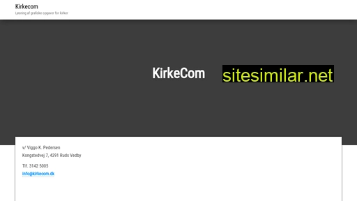 kirkecom.dk alternative sites