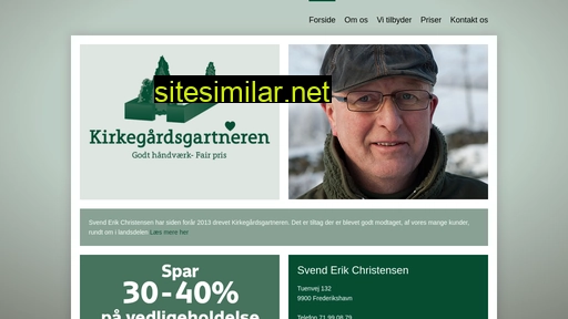 kirkegaardsgartneren.dk alternative sites