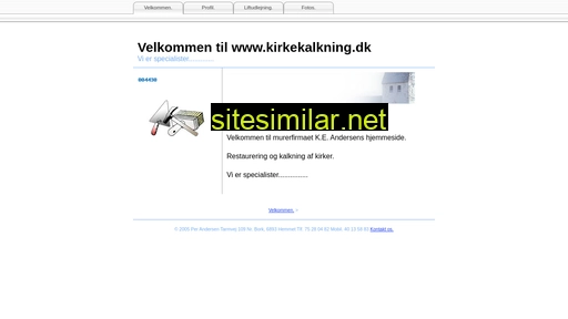 kirkekalkning.dk alternative sites