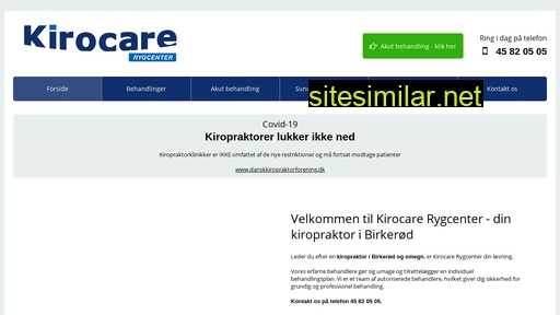 kirocare.dk alternative sites