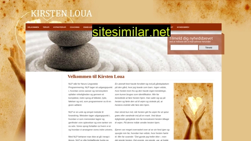 kirstenloua.dk alternative sites