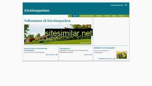 kirstineparken.dk alternative sites