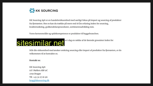 kksourcing.dk alternative sites